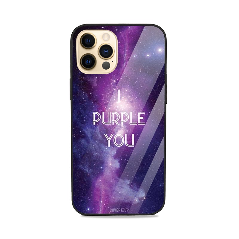 BTS I Purple You Glass Case