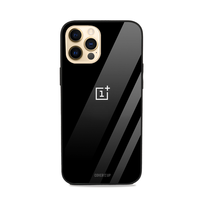 Jet Black OnePlus Special Glass Case