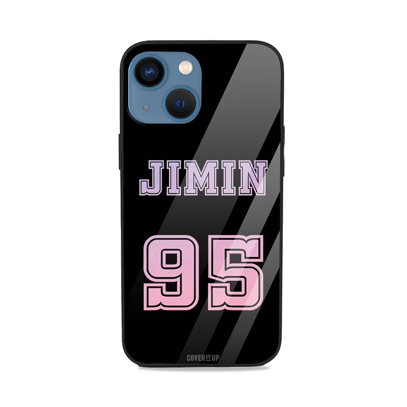 JIMIN Jersey Number Glass Case