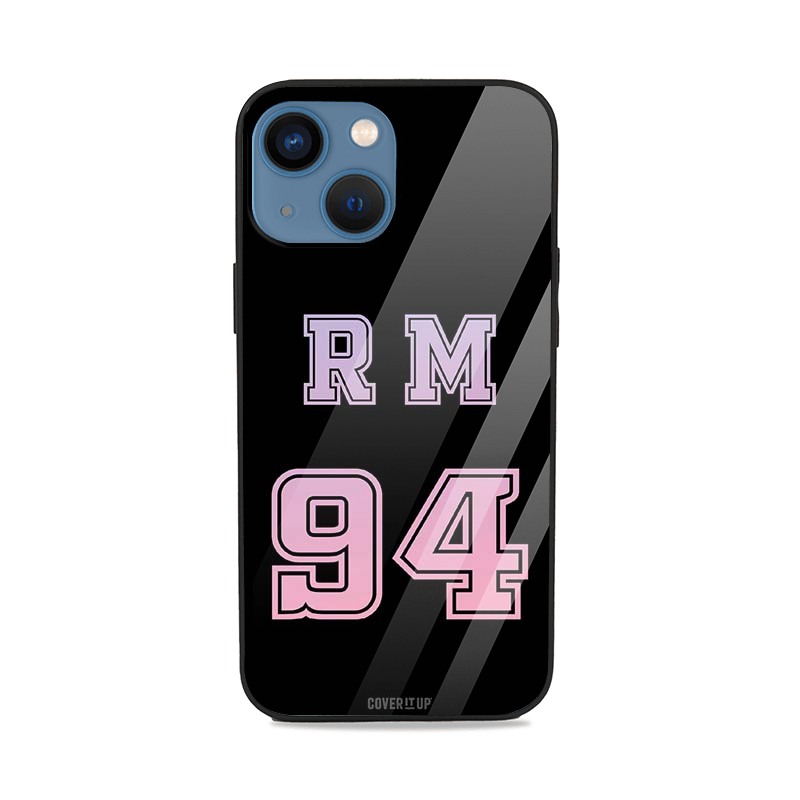 RM Jersey Number Glass Case
